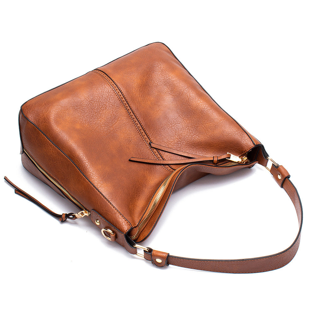 Hobo Shoulder Bag – Soft PU Leather High Capacity Tote