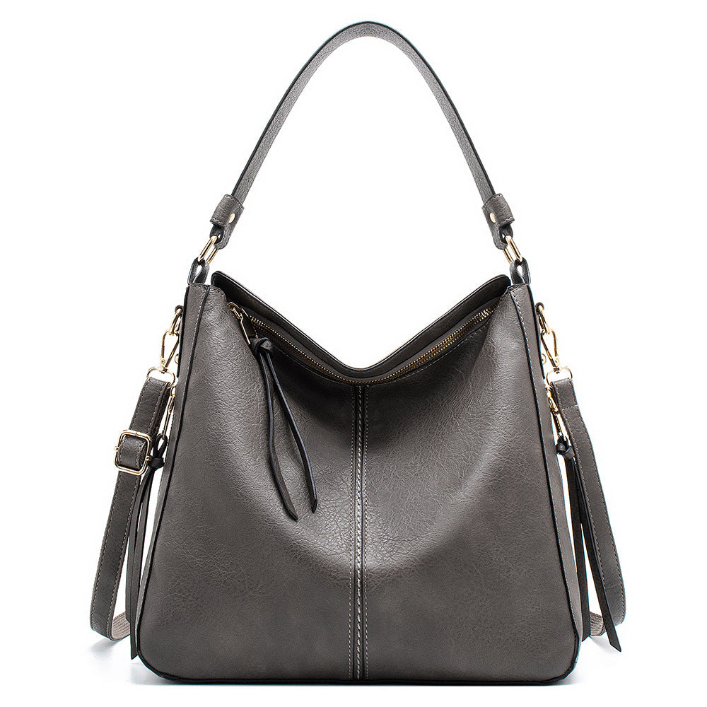 Hobo Shoulder Bag – Soft PU Leather High Capacity Tote
