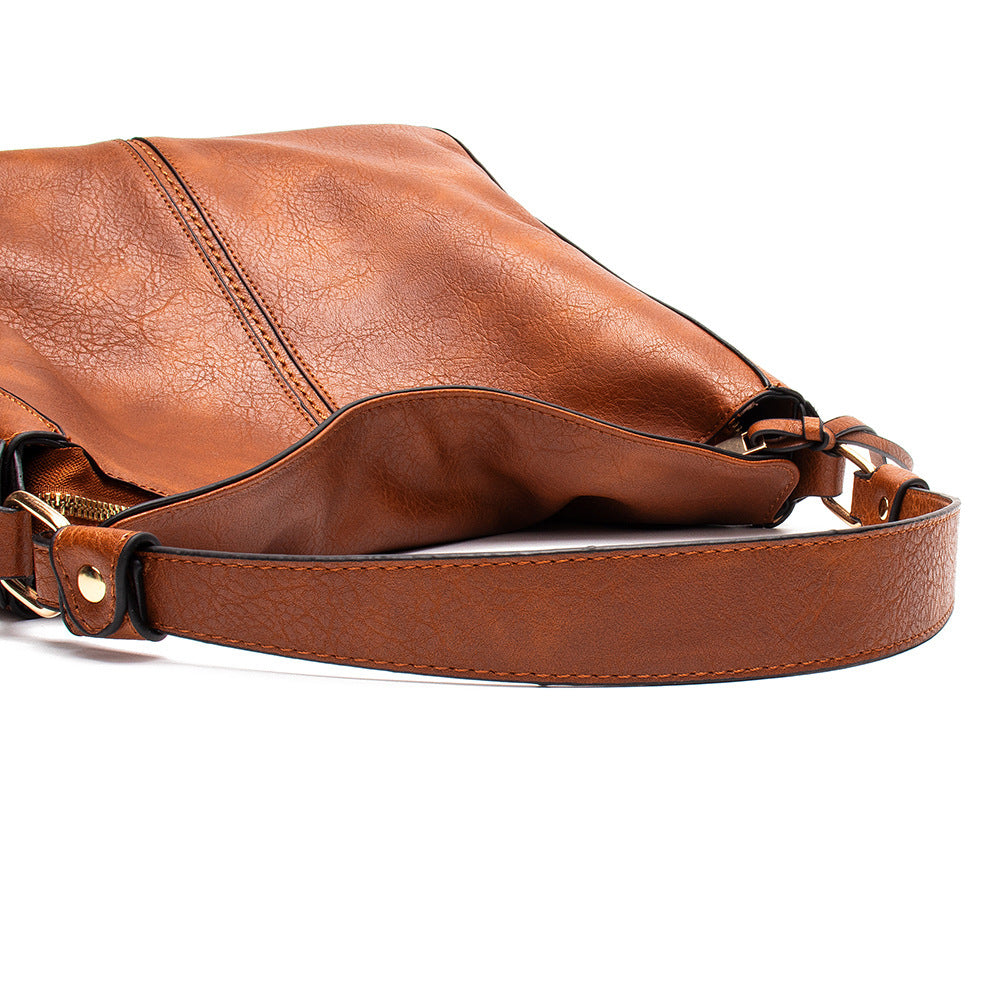Hobo Shoulder Bag – Soft PU Leather High Capacity Tote