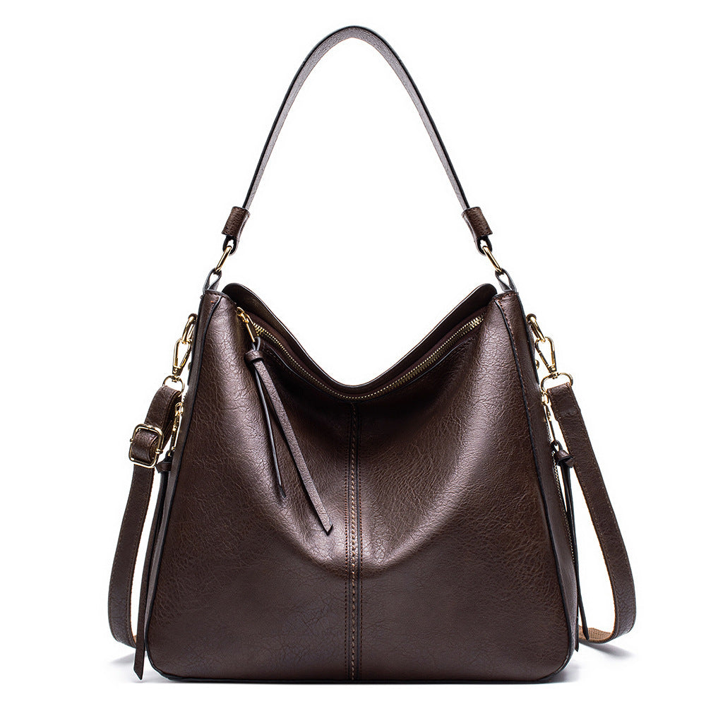 Hobo Shoulder Bag – Soft PU Leather High Capacity Tote
