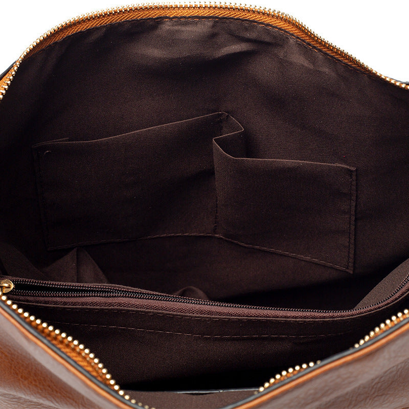 Hobo Shoulder Bag – Soft PU Leather High Capacity Tote