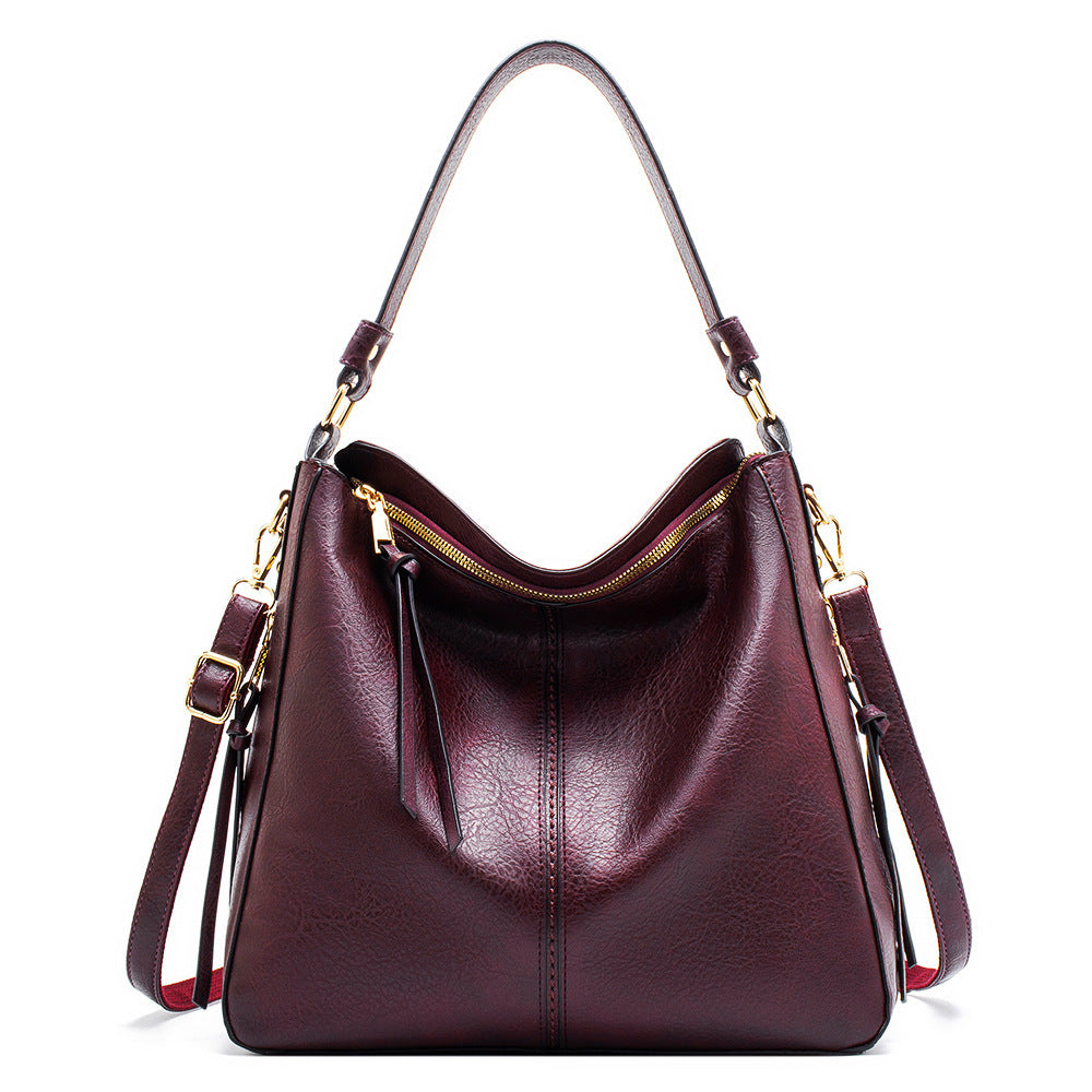 Hobo Shoulder Bag – Soft PU Leather High Capacity Tote
